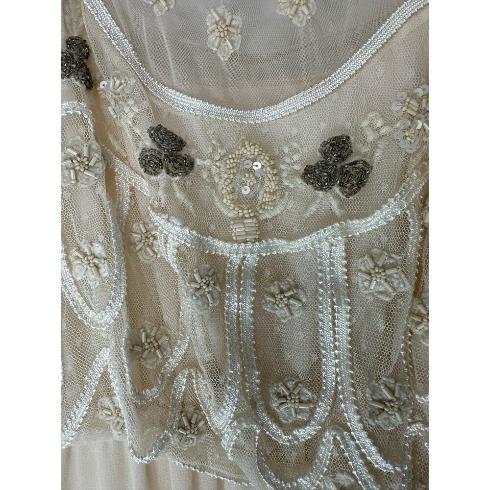 Free People Stardust Dress Beaded Sequin Ethereal Elegance Whimsical Size‎ XS - Picture 4 of 11